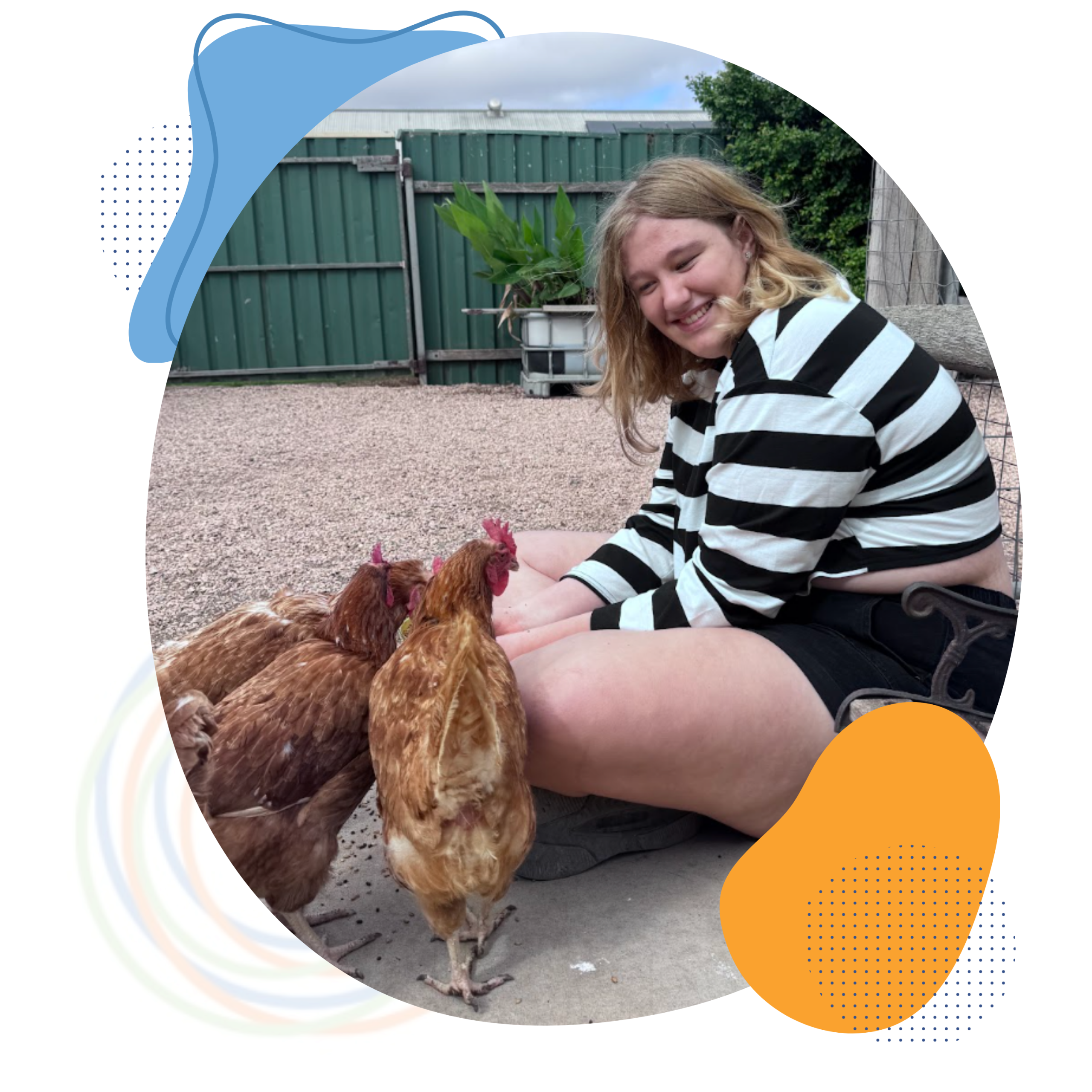 Participants in a TWCI group program